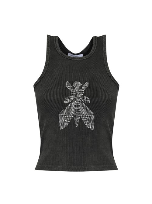 Canotta Fly in jersey stretch con strass Patrizia Pepe | 8M1768 J373S763